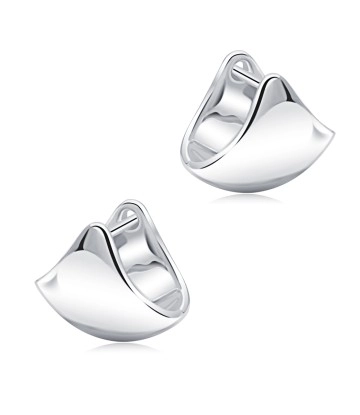 Silver Hoop Earring HO-2636